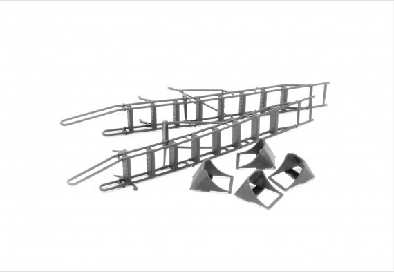 1/72 Su-27 Ladder +Chocks+Service Ladder