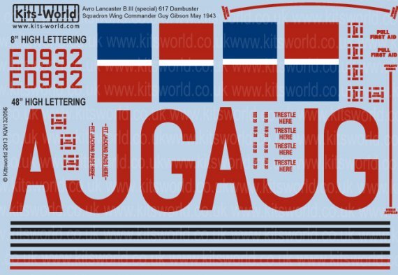 1/32 Avro Lancaster B.III 617 Dambuster Squadron