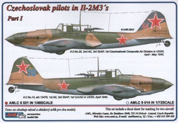 1/48 Czechoslovak pilots in Ilyushin Il-2m3s, Part I