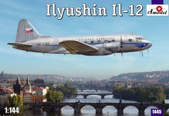 1/144 Ilyushin IL-12 Czech version