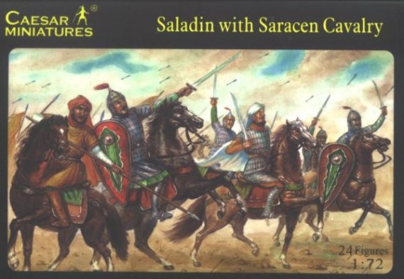 Caesar Miniatures Saladin et Cavalerie Sarrasine 1/72
