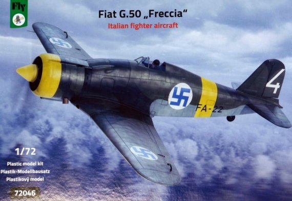 1/72 Fiat G.50 Freccia Italian fighter