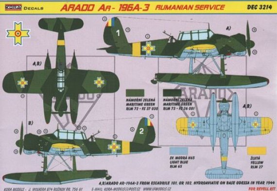 1/32 Arado Ar-196A-3
