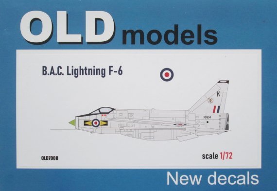 1/72 BAC/EE Lighting F.6 RAF