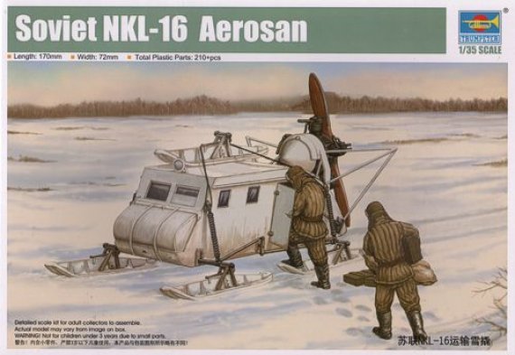 1/35 Aerosan NKL-16 Soviet Armoured Aerosled