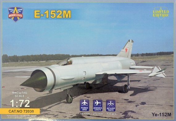 1/72 Ye-152M Heavy interceptor protype