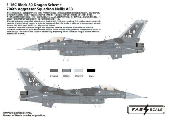 1/48 F-16C Block 30 Dragon Scheme