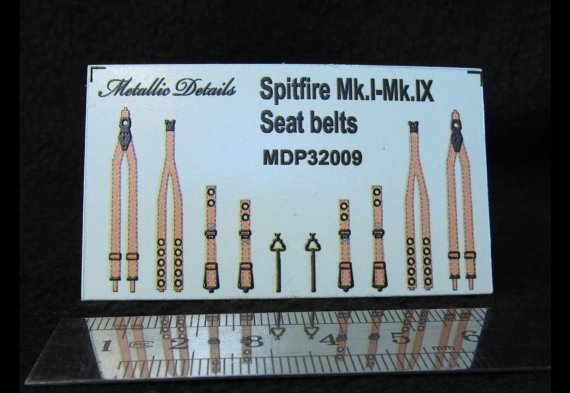 1/32 Supermarine Spitfire Mk.I-Mk.IX seat belts