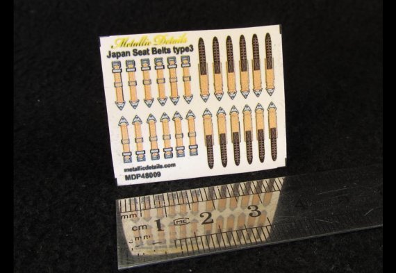 1/48 Japan seat belts WWII type 3