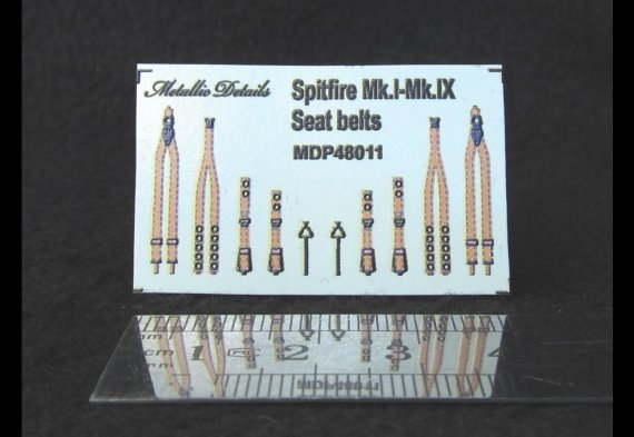 1/48 Supermarine Spitfire Mk.I-Mk.IX seat belts