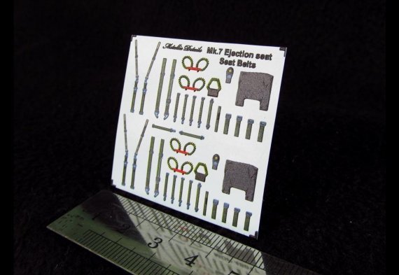 1/48 Mk.7 Ejection seat seat belts