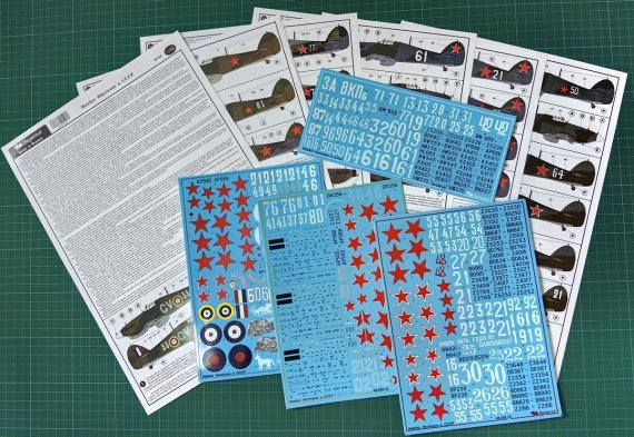Begemot D�calcomanies Hawker Hurricane URSS 1/48