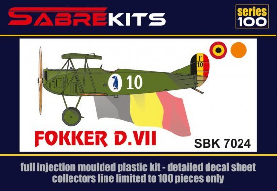 1/72 Fokker D.VII the Netherlands, Belgium