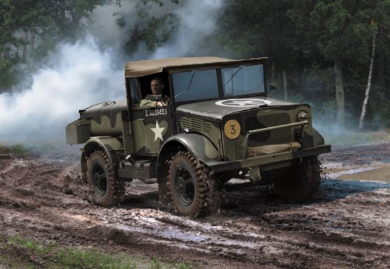 1/72 Bedford MWC Water Bowser Truck Late