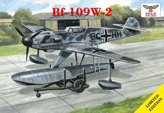 1/72 Messerschmitt Bf-109W-2 float plane