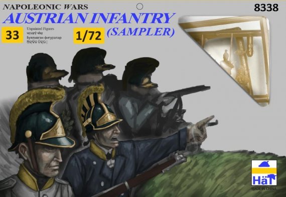 1/72 Napoleonic Austrian Infantry Sampler