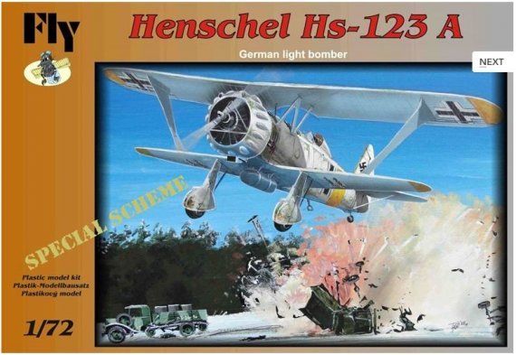 1/72 Henschel Hs-123A (Special scheme)