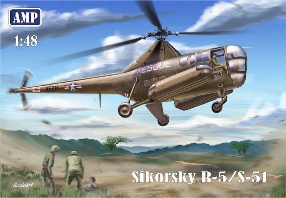 1/48 Sikorsky R-5/S-51 USAF rescue