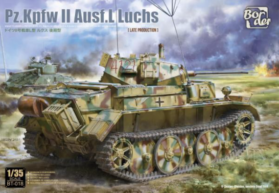 1/35 Pz.Kpfw.II Luchs The Luchs was a German WWII reconnaissance