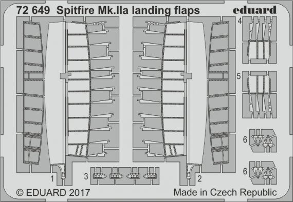 SET Spitfire Mk.IIa landing flaps
