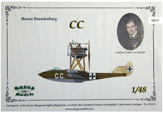 1/48 Hansa Brandenburg CC (G.F. von Banfield)
