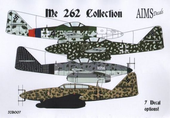 1/32 Messerschmitt Me-262A/B Collection 7