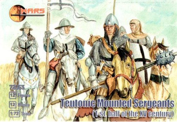 Mars Sergents Mont�s Teutoniques 1�re moiti� XVe s. 1/72
