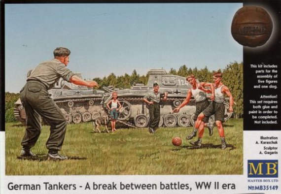 1/35 German Tankers  A Break between battles