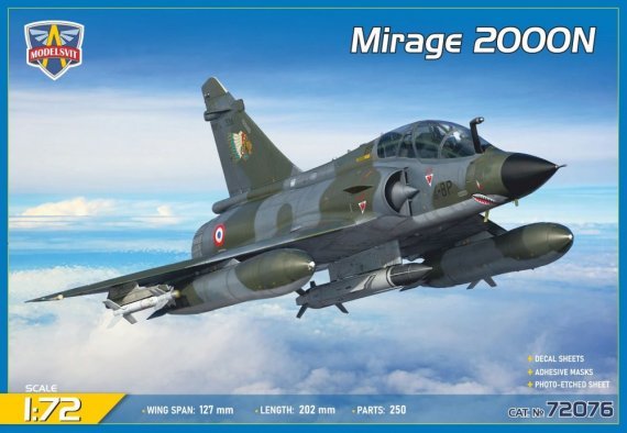 MODELSVIT Mirage 2000N avec missile ASMP 1/72