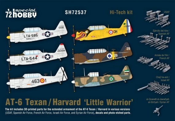 SPECIAL HOBBY AT-6 Texan/Harvard 1/72 Little Warrior