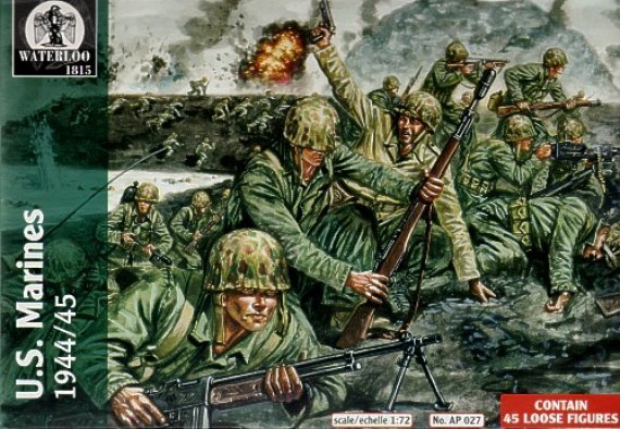 1/72 US Marines 1944 -45 (45 figures)