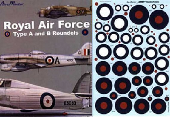 1/48  Royal Air Force Type A/B Roundels