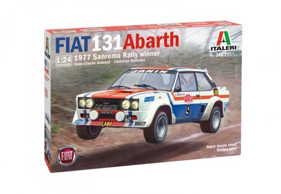 1/24 Fiat 131 Abarth 1977 Sanremo Rally Winner
