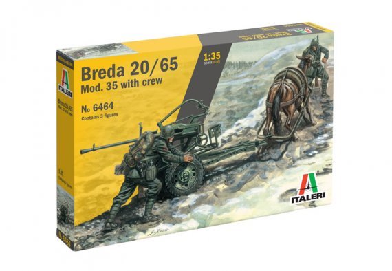 Italeri  Horse Drawn Breda 20  1/35