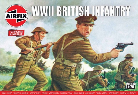 1/72 WWII British Infantry
