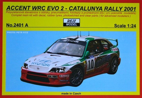 1/24 Accent WRC EVO 2  Catalunya Rally 2001