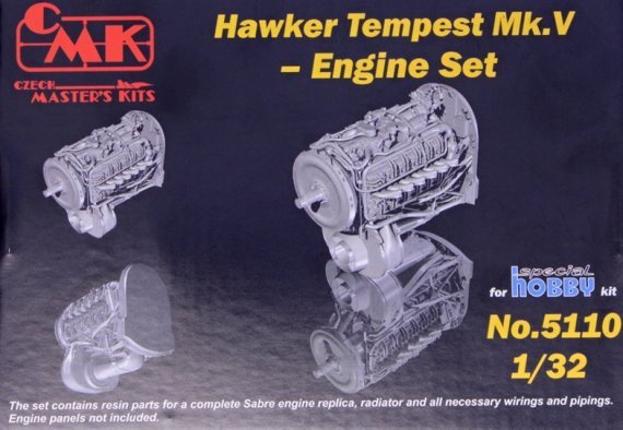 1/32 Hawker Tempest Mk.V  Engine set