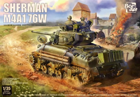 1/35 Sherman M4A1 76W