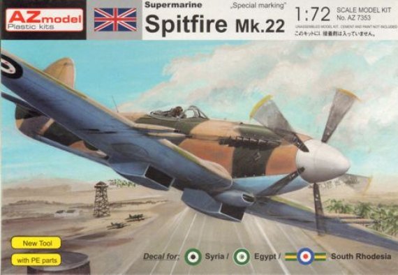 1/72 Supermarine Spitfire F Mk.22 Special