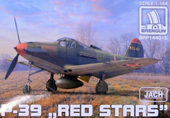 1/144 P-39 Airacobra Red Stars