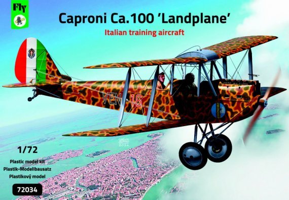 1/72 Caproni Camouflage 100 Landplane for 4x camouflages