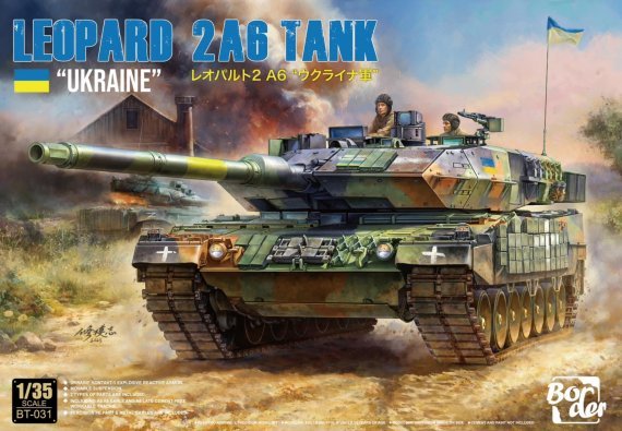 1/35 Leopard 2A6 Tank Ukraine