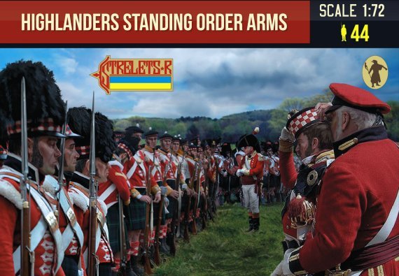 1/72 Highlanders Standing Order Arms Napoleonic