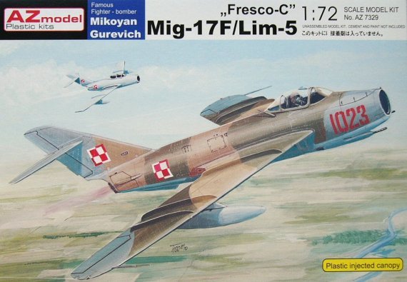 1/72 MiG-17F / Lim-5 (Poland, Cuba, Angola, Mali)