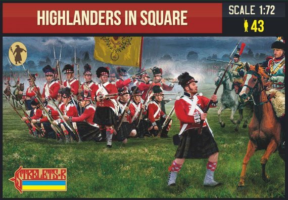 1/72 Highlanders in Square
