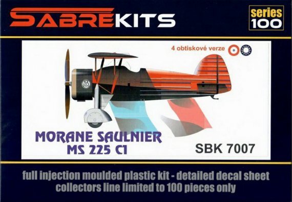 1/72 Morane-Saulnier MS.225 France, China