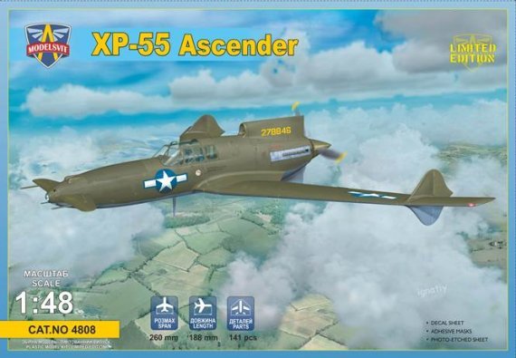 1/48 Curtiss-Wright XP-55 Ascender