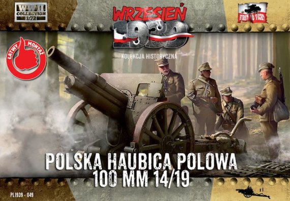 1/72 Polish Howitzer 100 mm wz.14/19