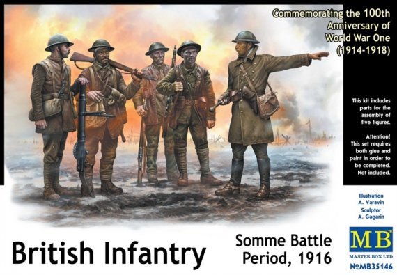 1/35 British Infantry, Somme Battle Period 1916