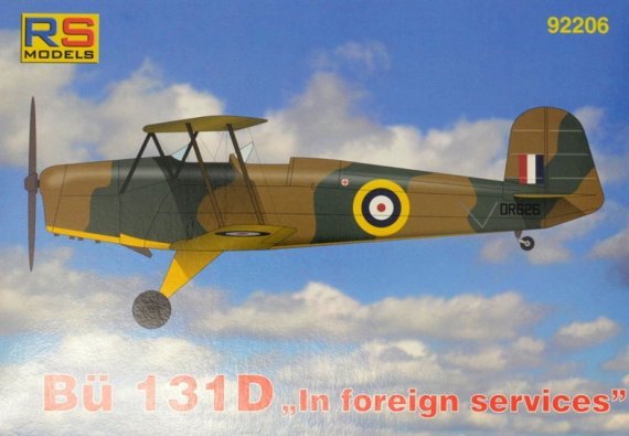 1/72 Bucker Bu-131D In Foreign Service